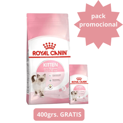 Royal Canin kitten 4kg + Royal Canin kitten 400grs.1