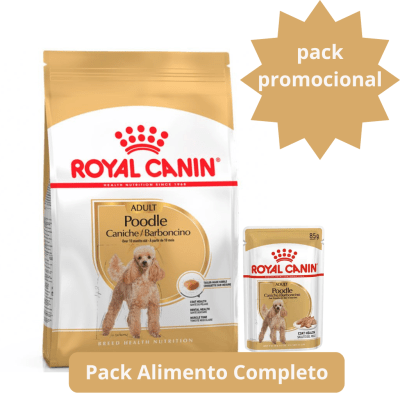 Royal Canin Poodle Adulto 3Kg + Pouch Royal Canin Poodle Adulto 85g1