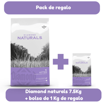 Diamond Naturals Kitten 8.5Kg (pack 7.5Kg + 1Kg)1