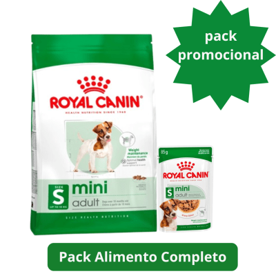 Royal Canin Mini Adulto 7,5Kg + Pouch Royal Canin Mini Adulto 85g1