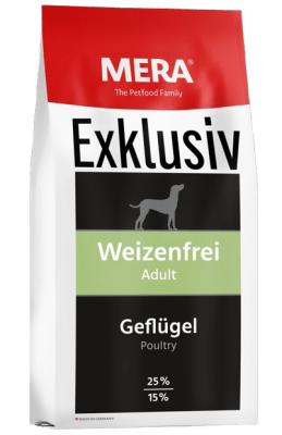 Mera dog adulto weizenfrei Geflugel 15KG.
