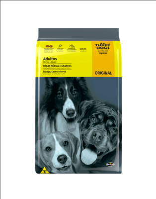 Three dogs Original Adulto Raza Mediano Grande 20Kg1