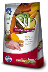 N&D Tropical Pollo Gato Adulto Castrado 7 Kg