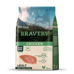 Bravery Adulto Medium-Large chicken 12 Kg