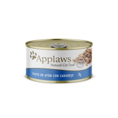 Applaws Lata Gato Filete de Atún con Cangrejo 70 grs