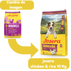 Josera Mini Adulto Chicken & Rice 10Kg ( ex Miniwell)