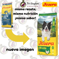 Josera Light & Vital Alimento Seco para Perro Adulto Control de Peso 12.5 kg