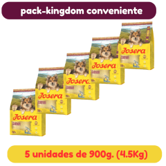 Josera Mini Senior Pack 5 Und. 900g. (4.5Kg)