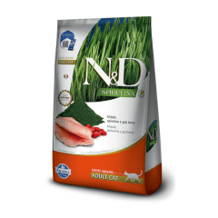 N&D Espirulina Tilapia Gato Adulto 7Kg