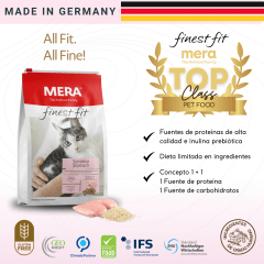 Mera cat Finest Fit Sensitive Stomach 4 Kg.