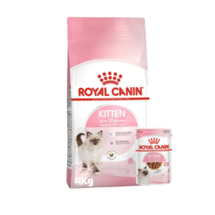 Royal Canin Kitten 4Kg + Royal canin kitten Pouch