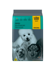Three Dogs Original Adulto Raza pequeña mini carne arroz 10,1Kg