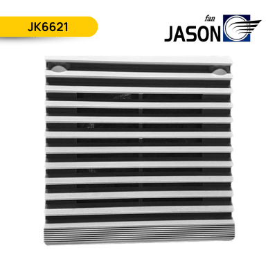REJILLA CON FILTRO PARA TABLEROS 116X116MM RAL 7035, JK6621; JASON FAN1