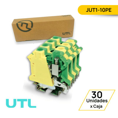 BORNERA DE TIERRA JUT1-10PE - 30 UNIDADES1