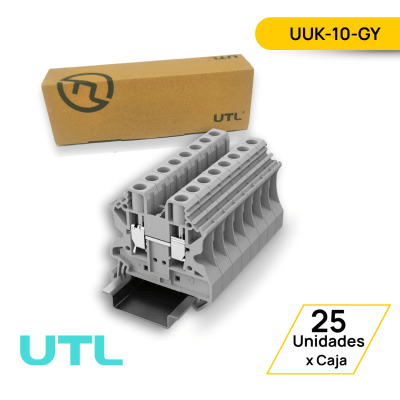 BORNERA DE PASO UUK-10-GY - 25 UNIDADES1