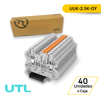 BORNERA INTERRUMPIBLE P/CUCHILLA UUK-2.5K-GY - 40 UNIDADES1