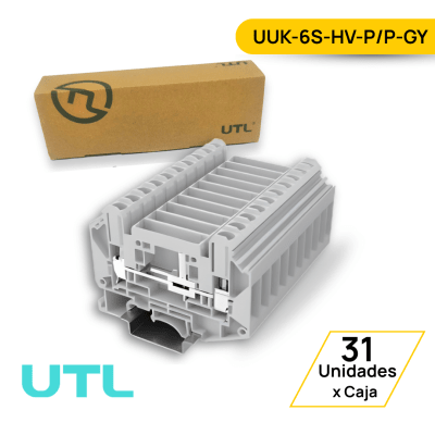 BORNERA INTERRUMPIBLE UUK-6S-HV-P/P-GY - 31 UNIDADES1
