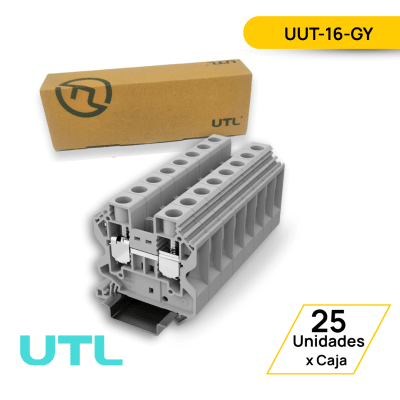 BORNERA DE PASO UUT-16-GY - 25 UNIDADES1