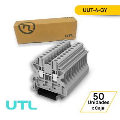 BORNERA DE PASO UUT-4-GY - 50 UNIDADES1
