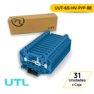 BORNERA INTERRUMPIBLE PARA MEDICIONES UUT-6S-HV-P/P-BE - 31 UNIDADES1