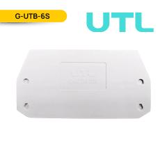 TAPA FINAL PARA BORNERA INTERRUMPIBLE PARA MEDICIONES, G-UTB-6S; UTL