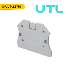 TAPA FINAL PARA BORNERA DE PASO, G-UUT-2.5/10; UTL