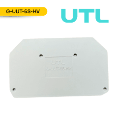 TAPA FINAL PARA BORNERA INTERRUMPIBLE PARA MEDICIONES, G-UUT-6S-HV; UTL