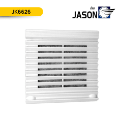REJILLA CON FILTRO PARA TABLEROS 324X324MM RAL 7035, JK6626; JASON FAN