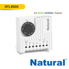 TERMOSTATO INDUSTRIAL, -20 A 60ºC 16A, 24-230V. NTL 8000; NATURAL