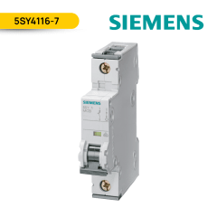 INTERRUPTOR (P/RIEL) 1X16A. 10KA/230VAC; 5SY4116-7; SIEMENS