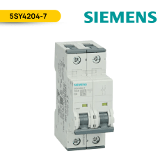 INTERRUPTOR (P/RIEL) 2X4A. 10KA/400VAC; 5SY4204-7; SIEMENS