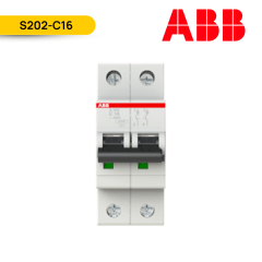 INTERRUPTOR (P/RIEL) 2X16A, 400V 10KA, S202-C16; ABB
