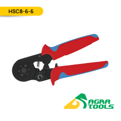 PRENSA TERMINAL MANUAL TIPO ESTRELLA PARA SOBREMOLDEADO (0.25 - 6MM2); HSC8 6-6; AGRA TOOLS
