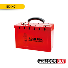 CAJA DE BLOQUEO GRUPAL, BD-X01; TEC LOCKOUT