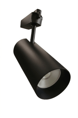 Foco Riel Monofásico 15W 3000K Negro1