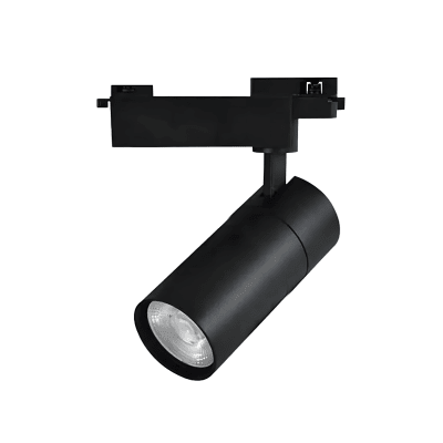 Foco Riel 15W 3000K Negro1