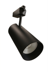 Foco Riel Monofásico 15W 3000K Negro