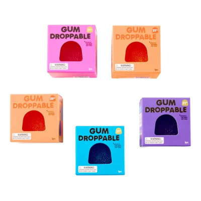 Squishy Gum Droppable Antiestrés - Surtido1