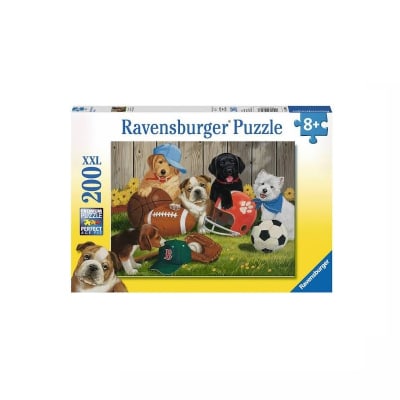 Puzzle 200 piezas XXL Cachorros Deportistas1