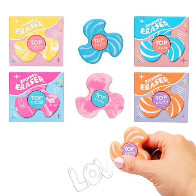 Goma de borrar  Fidget spinner -   Surtido1