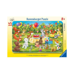 Puzzle enmarcado Cumpleaños de Animales