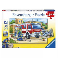 Puzzle Policía y Bombero - 2x12