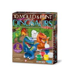 Moldea Pinta Dinosaurios 3D