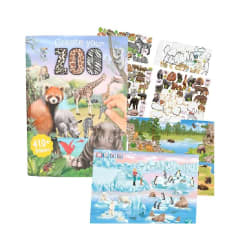 Libro de sticker crea tu Zoo