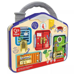 Tablero de juego cerraduras Hape
