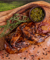 1/2 POLLO AHUMADO