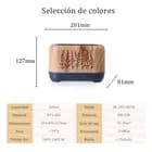 Humidificador y Difusor Ultrasónico Floral Tipo Madera1