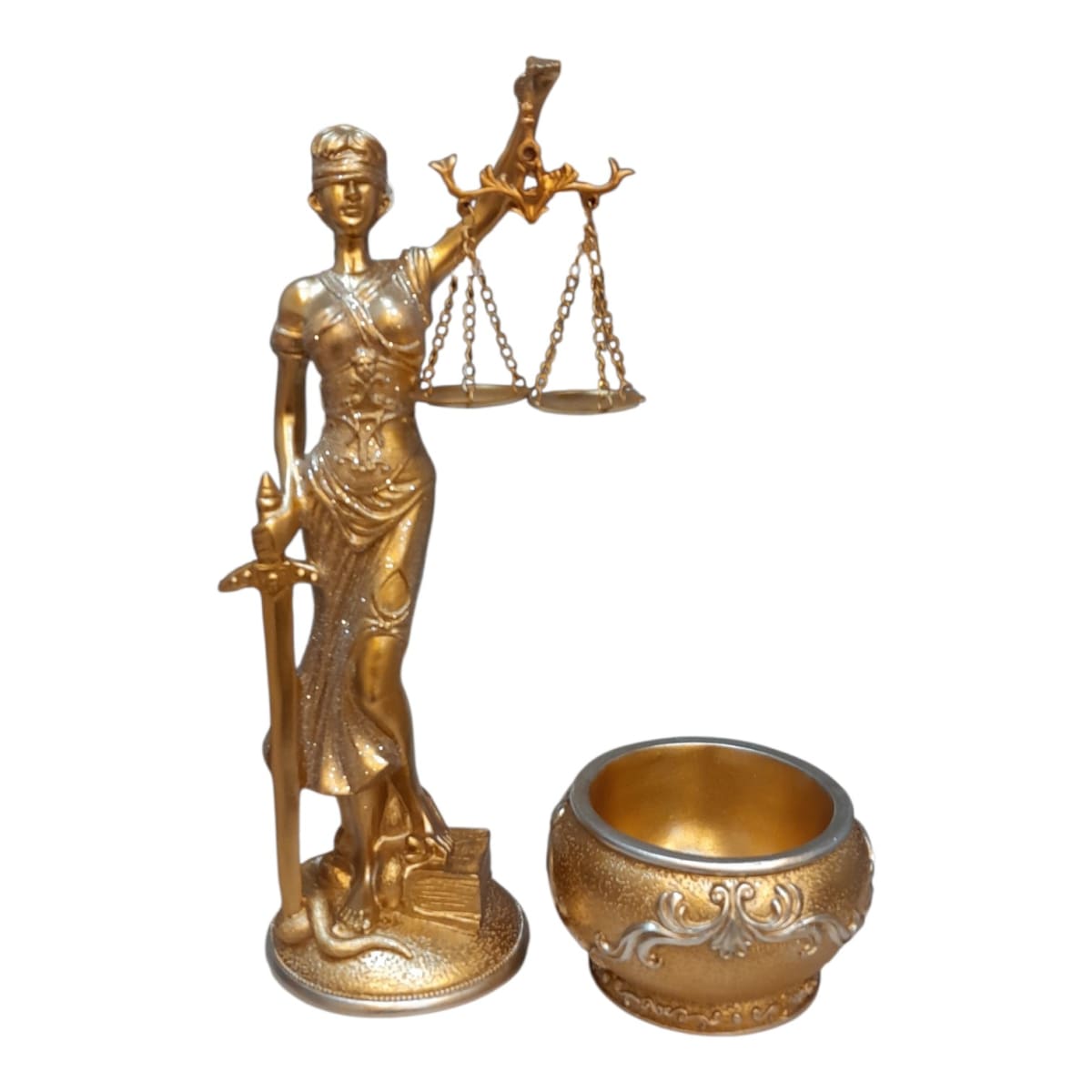 Dama de la Justicia: Equilibrio y Verdad Universal 40cm2
