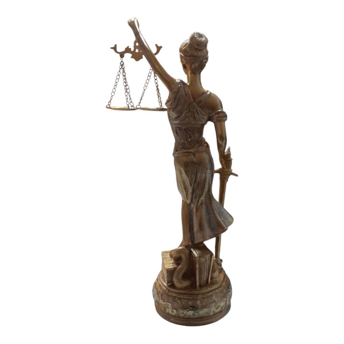 Dama de la Justicia: Equilibrio y Verdad Universal 35cm2