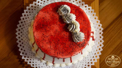 Torta Bizcocho Frutilla Sin Azúcar